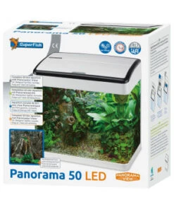 AQUARIUM PANORAMA 50 BLANC