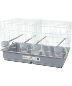 Cage Primo Cati 67 Blanc/gris