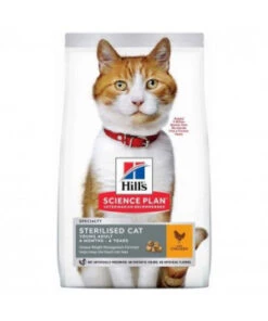 Chat Young Adult Sterilised Cat Poulet 3kg - Hil