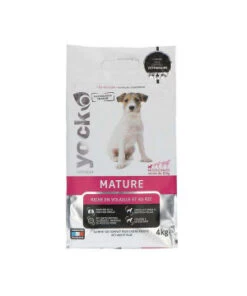 Croquette Yock NUTRI Chien Mature Petit 4kg