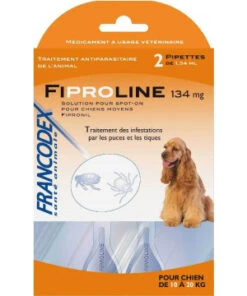 FIPROMEDIC 134MG /2 10-20KG