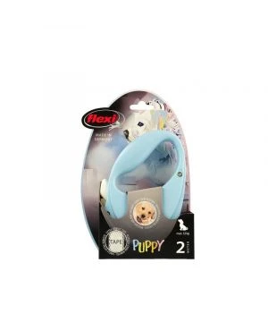 /FLEXI PUPPY SANGLE 2M BLEU 1 /FLEXI PUPPY SANGLE 2M BLEU