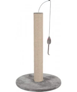 POTEAU A GRIFFER 63CM GRIS